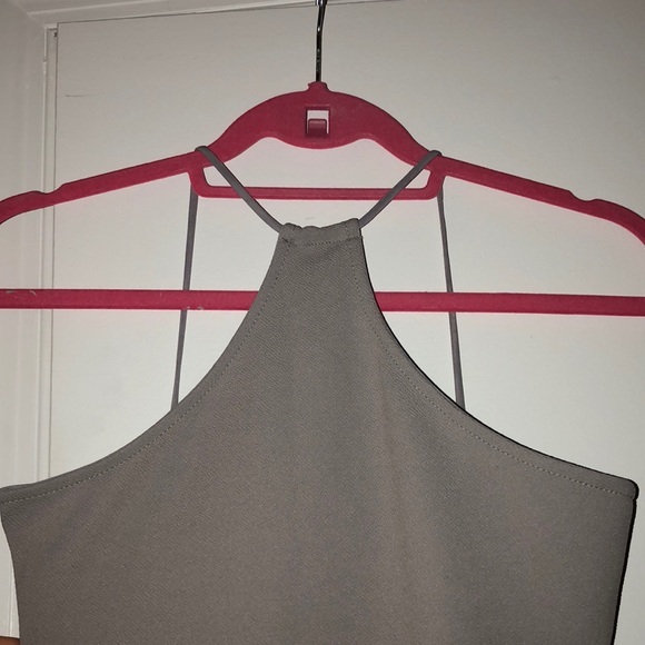 Racer Neck Bodycon Dress - Picture 4 of 8